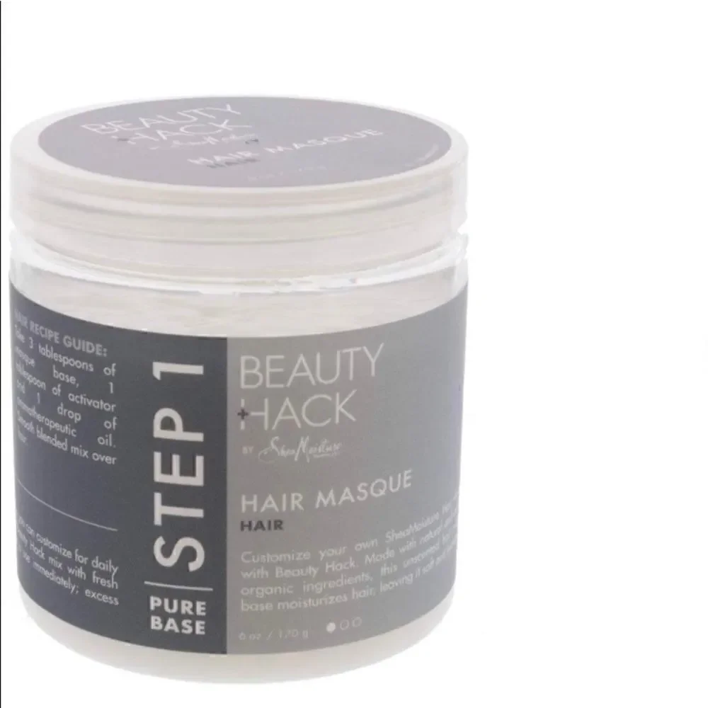 🛍Shea Moisture Beauty Hair Masque step1 Pure Base treatment